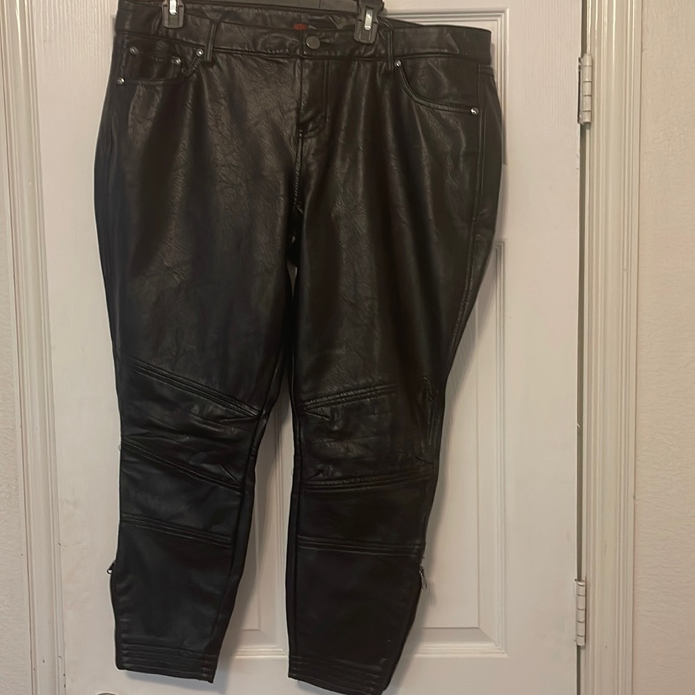 Leather pants